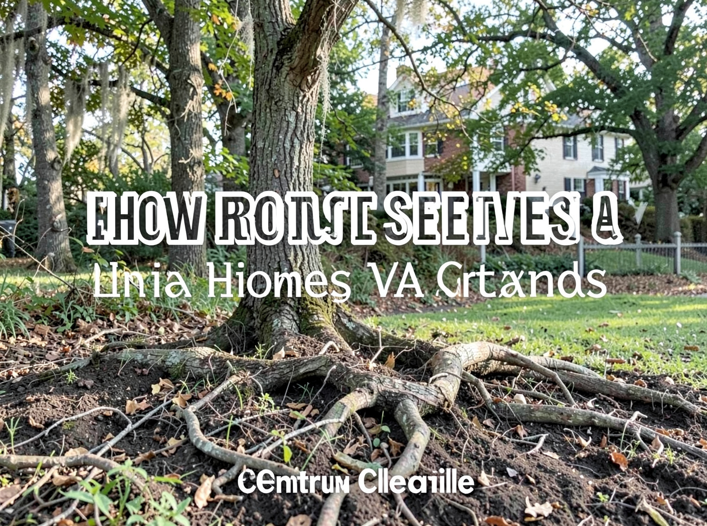 How Tree Roots Affect Sewer Lines in VA Homes Yards